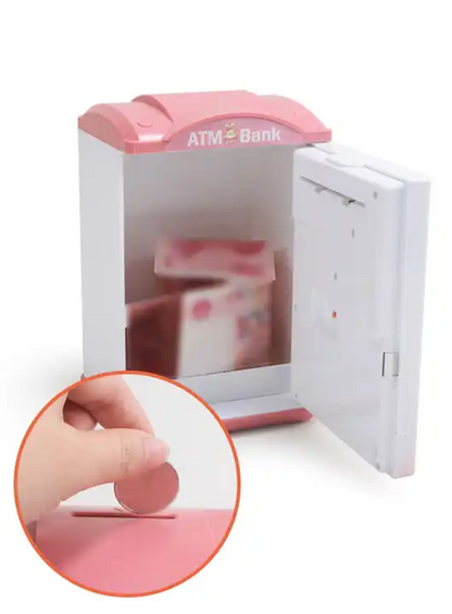 Mini ATM Money Saving Box with Fingerprint