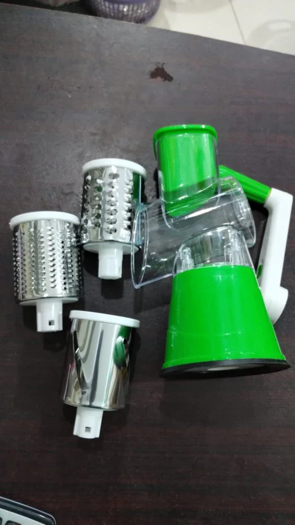 Manual Vegetable Cutter | Multifunctional Rotary Slicer